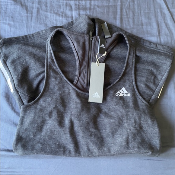 ADIDAS WOMEN'S SPORT 2 STREET ROMPER MARBLED BLACK/WHITE - Picture 11 of 13